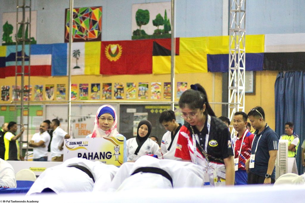 Taekwondo teaches the basic value of respect, perseverance and etc.